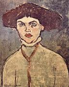 Amedeo Modigliani Head of a young woman china oil painting artist